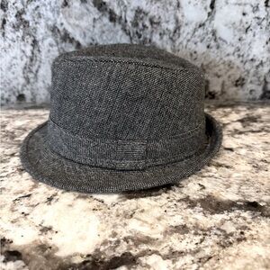 Toddler Boys Grey Tweed Fedora Hat - Cat & Jack